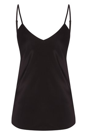Женская шелковый топ COTTON CLUB черного цвета по цене 12650 руб., арт. 7ZM | Фото 1 Женская шелковый топ COTTON CLUB черного цвета, арт. 7ZM | Фото 1