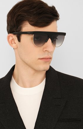 Женские солнцезащитные очки GIVENCHY черного цвета по цене 23300 руб., арт. 7118/G J5G | Фото 3 Женские солнцезащитные очки GIVENCHY черного цвета, арт. 7118/G J5G | Фото 3