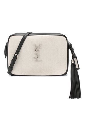 Женская сумка lou medium SAINT LAURENT белая цвета, арт. 520534/9J52E купить в ЦУМ | Фото №5 Сумка Lou medium Saint Laurent белая цвета | Фото №5