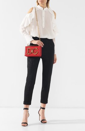 Женская сумка dg girls DOLCE & GABBANA красная цвета, арт. BB6498/AZ801 купить в ЦУМ | Фото №2 Сумка DG Girls Dolce & Gabbana красная цвета | Фото №2