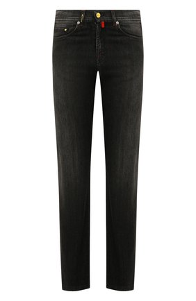 Мужские джинсы KITON черного цвета по цене 88400 руб., арт. UPNJS1/J07R53 | Фото 1 Мужские джинсы KITON черного цвета, арт. UPNJS1/J07R53 | Фото 1 (Материал внешний: Хлопок; Статус проверки: Проверено, Проверена категория; Силуэт М (брюки): Прямые; Кросс-КТ: Деним)