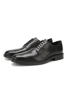 Мужские кожаные дерби TOD’S черного цвета по цене 29200 руб., арт. XXM45A0H370D90 | Фото 1 Мужские кожаные дерби TOD’S черного цвета, арт. XXM45A0H370D90 | Фото 1