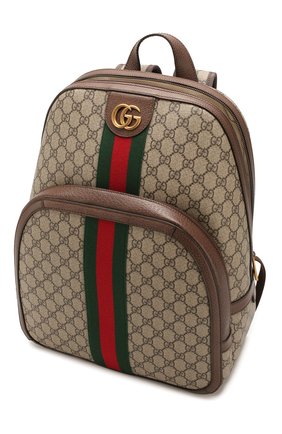 Мужской рюкзак ophidia gg GUCCI бежевого цвета по цене 136900 руб., арт. 547967/9U8BT | Фото 4 Мужской рюкзак ophidia gg GUCCI бежевого цвета, арт. 547967/9U8BT | Фото 4