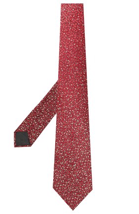 Мужской шелковый галстук LANVIN красного цвета, арт. 2300/TIE | Фото 2 (Материал: Текстиль, Шелк; Принт: С принтом; Статус проверки: Проверена категория)