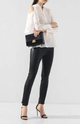 Женская сумка bellechasse medium SAINT LAURENT черная цвета, арт. 482044/D423W купить в ЦУМ | Фото №2 Сумка Bellechasse medium Saint Laurent черная цвета | Фото №2