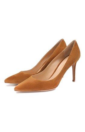 Замшевые туфли Gianvito 85 | Фото №1 Замшевые туфли Gianvito 85 | Фото №1