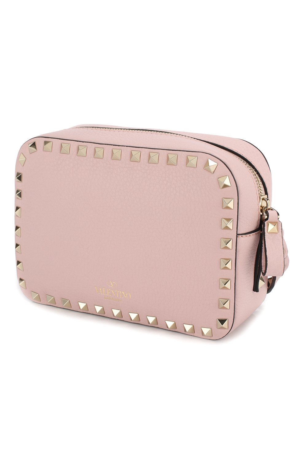 Женская сумка valentino garavani rockstud VALENTINO светло-розовая цвета, арт. RW2B0809/VSF купить в ЦУМ | Фото №3 Сумка Valentino Garavani Rockstud Valentino светло-розовая цвета | Фото №3