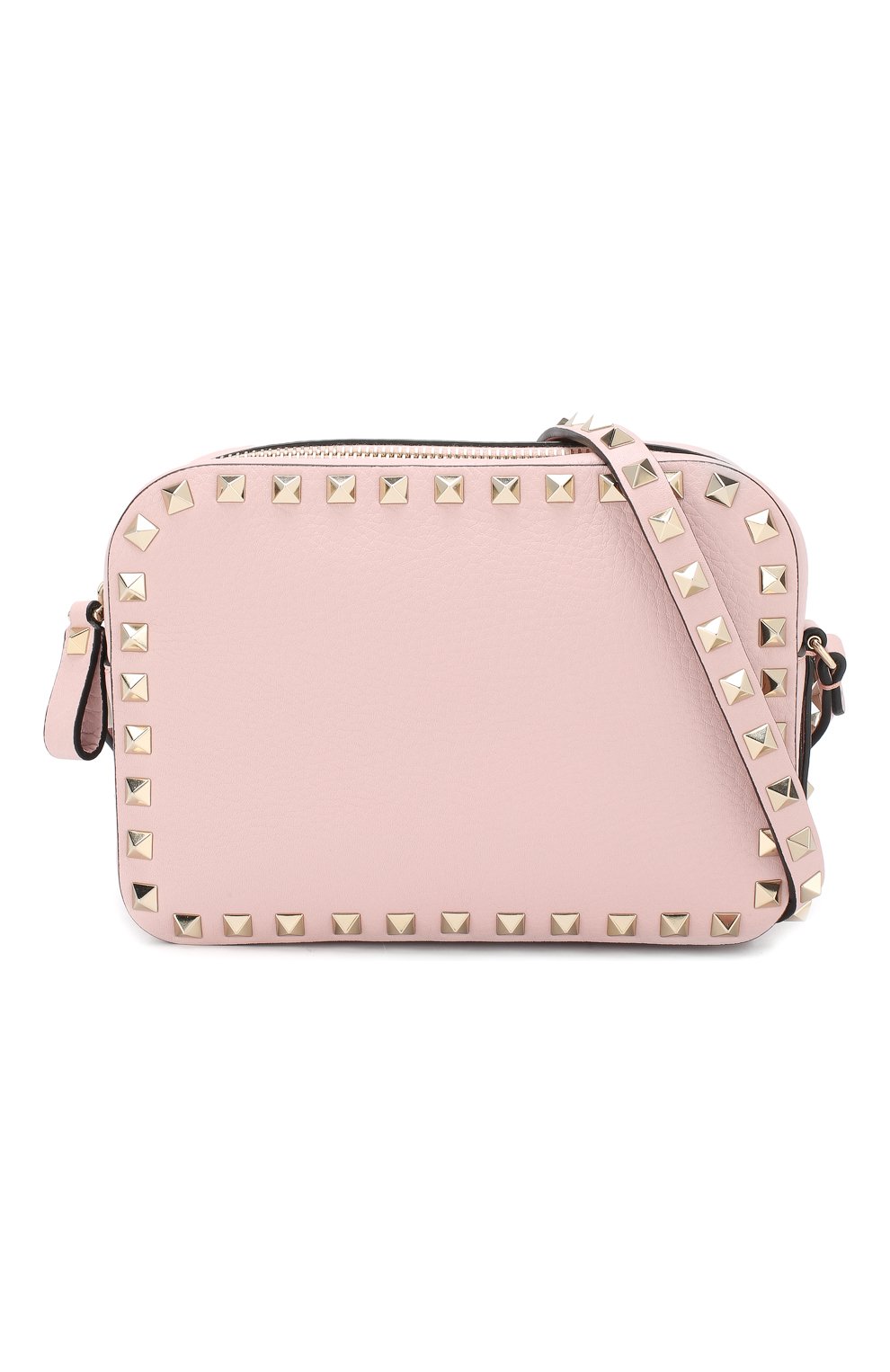 Женская сумка valentino garavani rockstud VALENTINO светло-розовая цвета, арт. RW2B0809/VSF купить в ЦУМ | Фото №5 Сумка Valentino Garavani Rockstud Valentino светло-розовая цвета | Фото №5