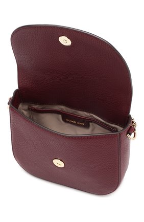 Женская сумка mott MICHAEL MICHAEL KORS бордового цвета по цене 13050 руб., арт. 32S8GF5C0L | Фото 4 Женская сумка mott MICHAEL MICHAEL KORS бордового цвета, арт. 32S8GF5C0L | Фото 4