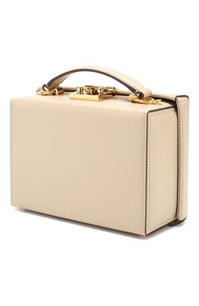 Женская сумка grace small box MARK CROSS бежевая цвета, арт. W108153G купить в ЦУМ | Фото №3 Сумка Grace Small Box Mark Cross бежевая цвета | Фото №3