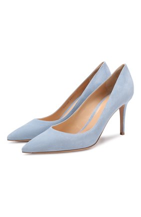 Замшевые туфли Gianvito 85 | Фото №1 Замшевые туфли Gianvito 85 | Фото №1