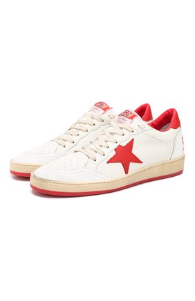 Кожаные кеды Ball Star | Фото №1 Кожаные кеды Ball Star | Фото №1