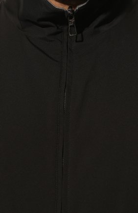 Мужской двусторонний бомбер LORO PIANA темно-серого цвета, арт. FAF8466 | Фото 5 (Кросс-КТ: Куртка; Материал утеплителя: Шерсть; Рукава: Длинные; Big photo: Big photo; Принт: Без принта; Материал внешний: Синтетический материал; Мужское Кросс-КТ: Верхняя одежда; Длина (верхняя одежда): Короткие; Стили: Кэжуэл; Статус проверки: Проверена категория)