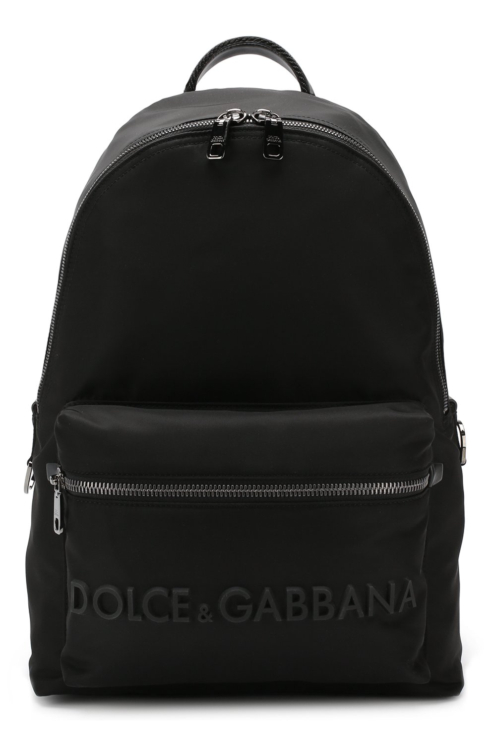Мужской текстильный рюкзак street DOLCE & GABBANA черного цвета, арт. BM1607/AZ675 | Фото 1