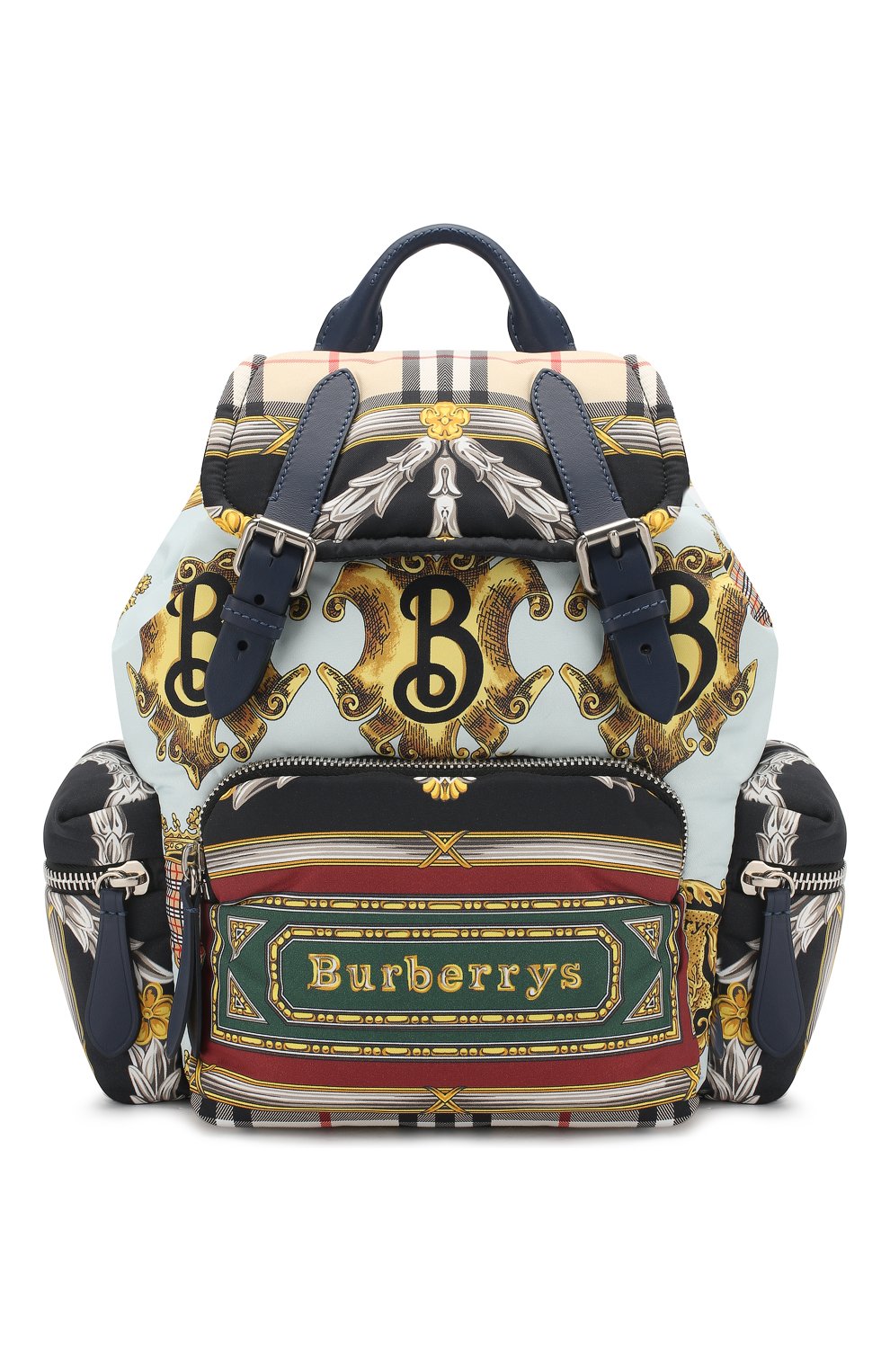 Женский рюкзак rucksack BURBERRY разноцветного цвета, арт. 4078770 | Фото 1 (Материал: Текстиль; Статус проверки: Проверена категория; Размер: large)
