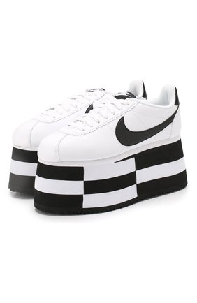 Кожаные кеды Cortez Comme des Garcons x Nike | Фото №1 Кожаные кеды Cortez Comme des Garcons x Nike | Фото №1