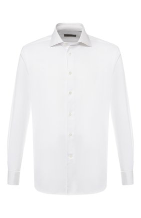 Мужская хлопковая сорочка CORNELIANI белого цвета по цене 19950 руб., арт. 83P150-9111211/00 | Фото 1 Мужская хлопковая сорочка CORNELIANI белого цвета, арт. 83P150-9111211/00 | Фото 1