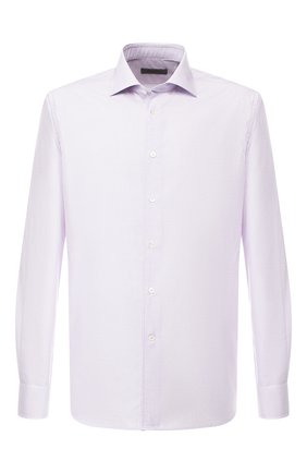 Мужская хлопковая сорочка CORNELIANI сиреневого цвета по цене 21500 руб., арт. 83P100-9111294/00 | Фото 1 Мужская хлопковая сорочка CORNELIANI сиреневого цвета, арт. 83P100-9111294/00 | Фото 1