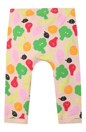 Детские хлопковые брюки STELLA MCCARTNEY розового цвета, арт. 540128/SMJD3 | Фото 2 (Материал внешний: Хлопок; Статус проверки: Проверена категория; Кросс-КТ НВ: Брюки)