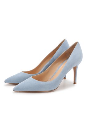 Замшевые туфли Gianvito 85 | Фото №1 Замшевые туфли Gianvito 85 | Фото №1