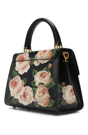 Женская сумка welcome medium DOLCE & GABBANA черная цвета, арт. BB6374/AZ534 купить в ЦУМ | Фото №3 Сумка Welcome medium Dolce & Gabbana черная цвета | Фото №3