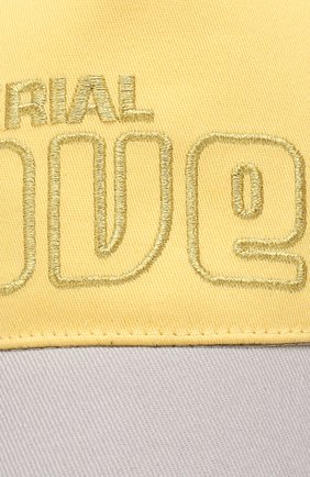 Хлопковая бейсболка Golden Goose Deluxe Brand, желтого цвета, арт. G34WA093.D1 в ЦУМ | Фото №3 Хлопковая бейсболка Golden Goose Deluxe Brand желтого цвета | Фото №3