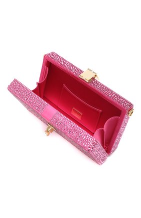 Клатч Dolce Box Dolce & Gabbana, фуксия цвета, арт. BB6246/AK040 в ЦУМ | Фото №4 Клатч Dolce Box Dolce & Gabbana фуксия цвета | Фото №4