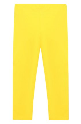 Детские хлопковые леггинсы Il Gufo желтого цвета, арт. P19PN018M0032/5A-8A в ЦУМ | Фото №2 Детские хлопковые леггинсы Il Gufo желтого цвета | Фото №2