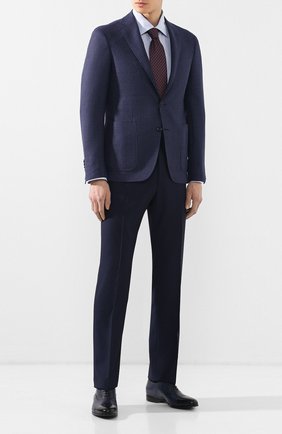 Мужской шерстяные брюки CORNELIANI синего цвета по цене 25600 руб., арт. 835263-9118150/02 | Фото 2 Мужской шерстяные брюки CORNELIANI синего цвета, арт. 835263-9118150/02 | Фото 2