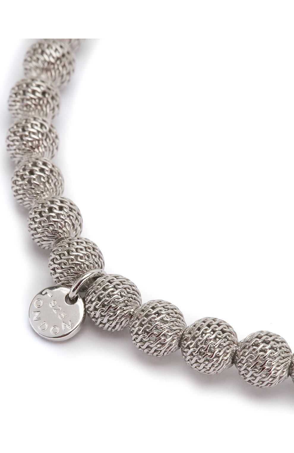 Мужской серебряный браслет TATEOSSIAN серого цвета, арт. BL8905 | Фото 3 (Материал: Серебро)