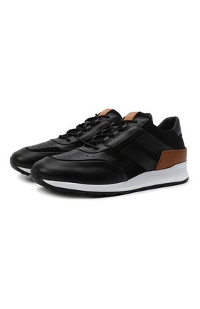Мужские комбинированные кроссовки TOD’S черного цвета по цене 55050 руб., арт. XXM56B0AY30KQ9 | Фото 1 Мужские комбинированные кроссовки TOD’S черного цвета, арт. XXM56B0AY30KQ9 | Фото 1