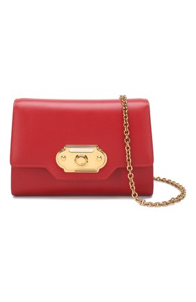 Женская сумка welcome DOLCE & GABBANA красная цвета, арт. BI1197/AS738 купить в ЦУМ | Фото №5 Сумка Welcome Dolce & Gabbana красная цвета | Фото №5