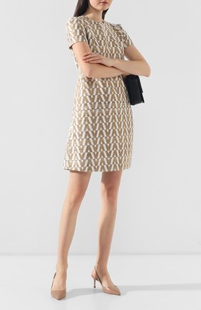 Женская кожаные туфли erin 60 JIMMY CHOO бежевого цвета по цене 42800 руб., арт. ERIN 60/KID | Фото 2 Женская кожаные туфли erin 60 JIMMY CHOO бежевого цвета, арт. ERIN 60/KID | Фото 2