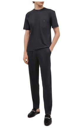 Мужские домашние брюки ZIMMERLI темно-серого цвета по цене 11750 руб., арт. 8520-21092 | Фото 2 Мужские домашние брюки ZIMMERLI темно-серого цвета, арт. 8520-21092 | Фото 2