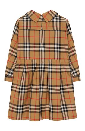 Женский хлопковое платье BURBERRY бежевого цвета по цене 14800 руб., арт. 8002626 | Фото 2 Женский хлопковое платье BURBERRY бежевого цвета, арт. 8002626 | Фото 2
