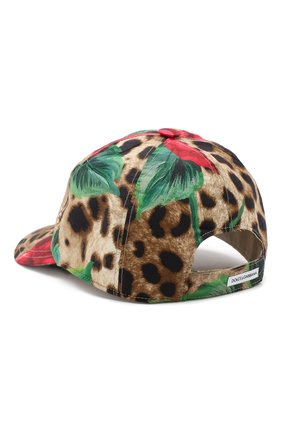 Хлопковая бейсболка Dolce & Gabbana разноцветного цвета, арт. LB4H53/HS5CM в ЦУМ | Фото №2 Хлопковая бейсболка Dolce & Gabbana разноцветного цвета | Фото №2