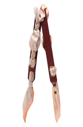 Кожаный ремень для сумки Scarf Strap | Фото №1 Кожаный ремень для сумки Scarf Strap | Фото №1
