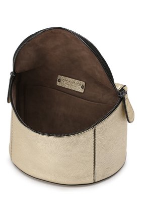 Женская сумка из кожи BOTTEGA VENETA золотая цвета, арт. 542338/VBNF1 купить в ЦУМ | Фото №4 Сумка из кожи Bottega Veneta золотая цвета | Фото №4