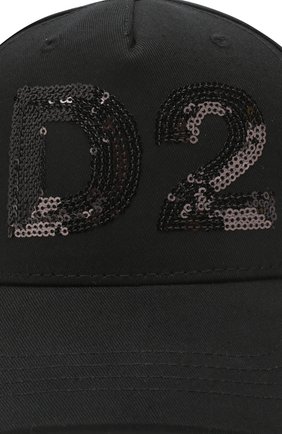 Детская хлопковая бейсболка DSQUARED2 черного цвета по цене 13800 руб., арт. DQ03HI-D00UE | Фото 3 Детская хлопковая бейсболка DSQUARED2 черного цвета, арт. DQ03HI-D00UE | Фото 3 (Материал: Текстиль, Хлопок; Статус проверки: Проверено)