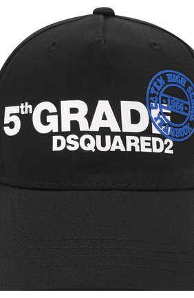 Детская хлопковая бейсболка DSQUARED2 черного цвета по цене 11750 руб., арт. DQ03IA-D00UE | Фото 3 Детская хлопковая бейсболка DSQUARED2 черного цвета, арт. DQ03IA-D00UE | Фото 3 (Материал: Текстиль, Хлопок; Статус проверки: Проверено)