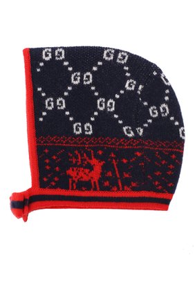 Детского шерстяная шапка GUCCI синего цвета по цене 12500 руб., арт. 544536/3K206 | Фото 2 Детского шерстяная шапка GUCCI синего цвета, арт. 544536/3K206 | Фото 2 (Материал: Текстиль, Шерсть; Статус проверки: Проверено, Проверена категория)