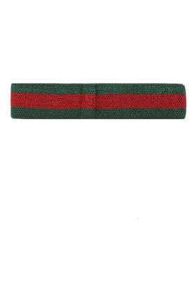 Повязка на голову Gucci зеленого цвета, арт. 508438/4K087 в ЦУМ | Фото №2 Повязка на голову Gucci зеленого цвета | Фото №2