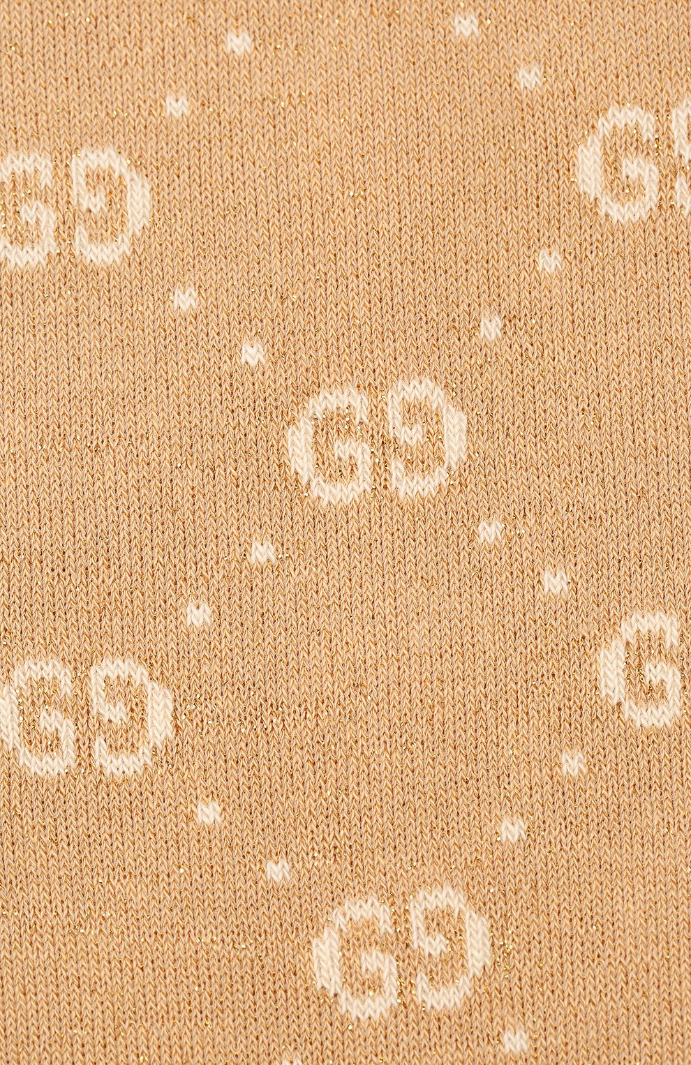Детские хлопковые гольфы Gucci бежевого цвета, арт. 480715/4K443 в ЦУМ | Фото №2 Детские хлопковые гольфы Gucci бежевого цвета | Фото №2