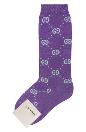 Детские хлопковые гольфы GUCCI фиолетового цвета по цене 5900 руб., арт. 480715/4K443 | Фото 1 Детские хлопковые гольфы GUCCI фиолетового цвета, арт. 480715/4K443 | Фото 1