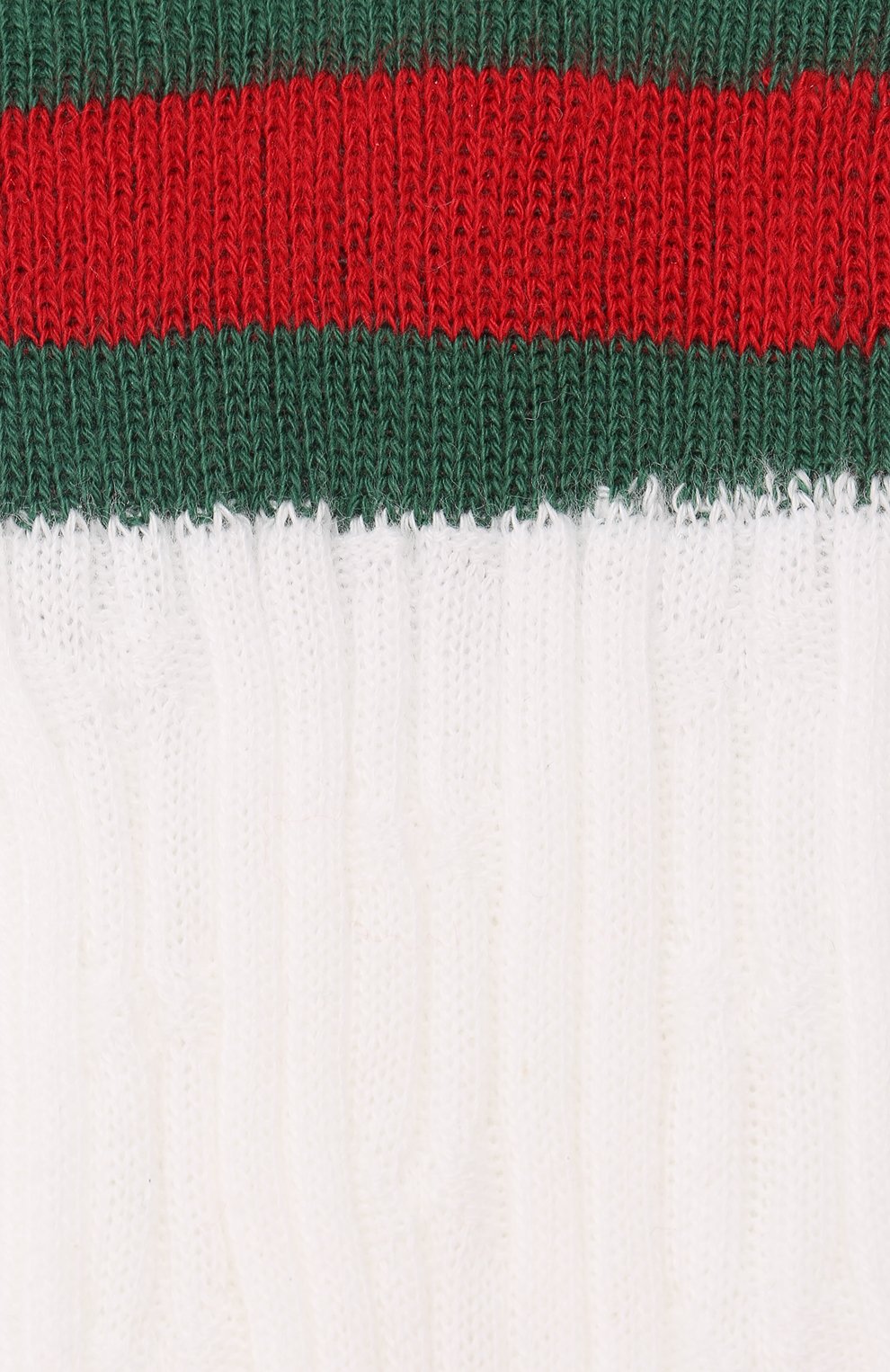 Детские хлопковые гольфы Gucci белого цвета, арт. 415950/4K111 в ЦУМ | Фото №2 Детские хлопковые гольфы Gucci белого цвета | Фото №2