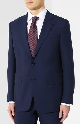 Мужской шерстяной костюм ERMENEGILDO ZEGNA синего цвета по цене 199500 руб., арт. 511504/221225 | Фото 2 Мужской шерстяной костюм ERMENEGILDO ZEGNA синего цвета, арт. 511504/221225 | Фото 2