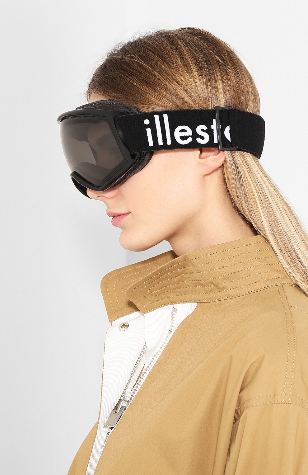 Женские горнолыжная маска ILLESTEVA черного цвета по цене 25150 руб., арт. SKI G0GGLES BLACK/GREY | Фото 2 Женские горнолыжная маска ILLESTEVA черного цвета, арт. SKI G0GGLES BLACK/GREY | Фото 2