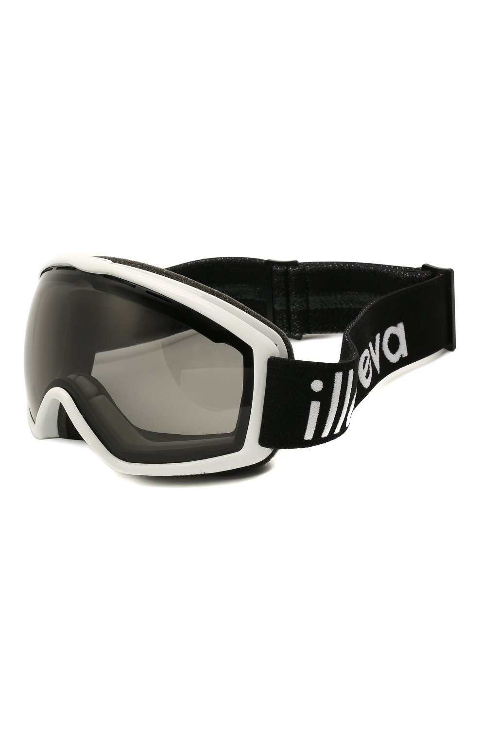 Женские горнолыжная маска ILLESTEVA черно-белого цвета, арт. SKI G0GGLES WHITE/GREY | Фото 1 (Очки форма: Маска; Статус проверки: Требуются правки, Проверена категория)