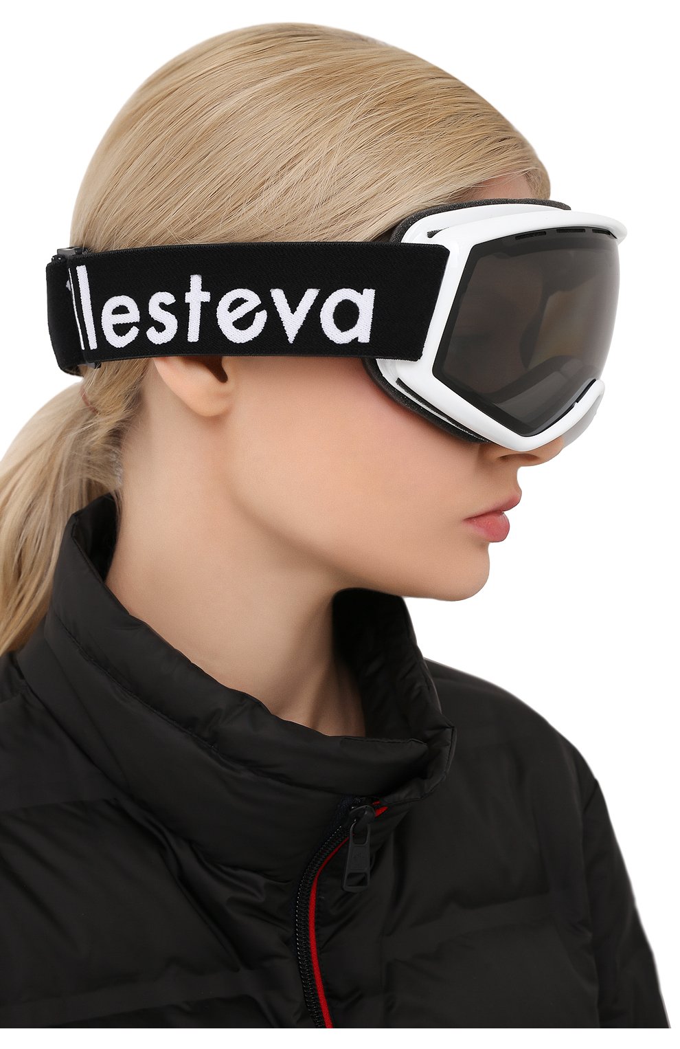 Женские горнолыжная маска ILLESTEVA черно-белого цвета по цене 25150 руб., арт. SKI G0GGLES WHITE/GREY | Фото 2 Женские горнолыжная маска ILLESTEVA черно-белого цвета, арт. SKI G0GGLES WHITE/GREY | Фото 2 (Очки форма: Маска; Статус проверки: Требуются правки, Проверена категория)
