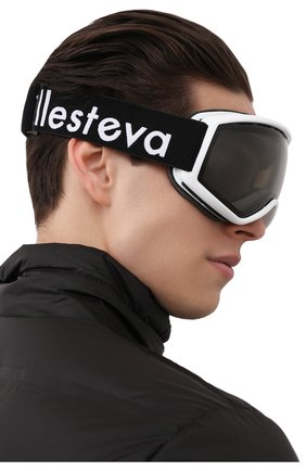 Женские горнолыжная маска ILLESTEVA черно-белого цвета по цене 25150 руб., арт. SKI G0GGLES WHITE/GREY | Фото 3 Женские горнолыжная маска ILLESTEVA черно-белого цвета, арт. SKI G0GGLES WHITE/GREY | Фото 3 (Очки форма: Маска; Статус проверки: Требуются правки, Проверена категория)